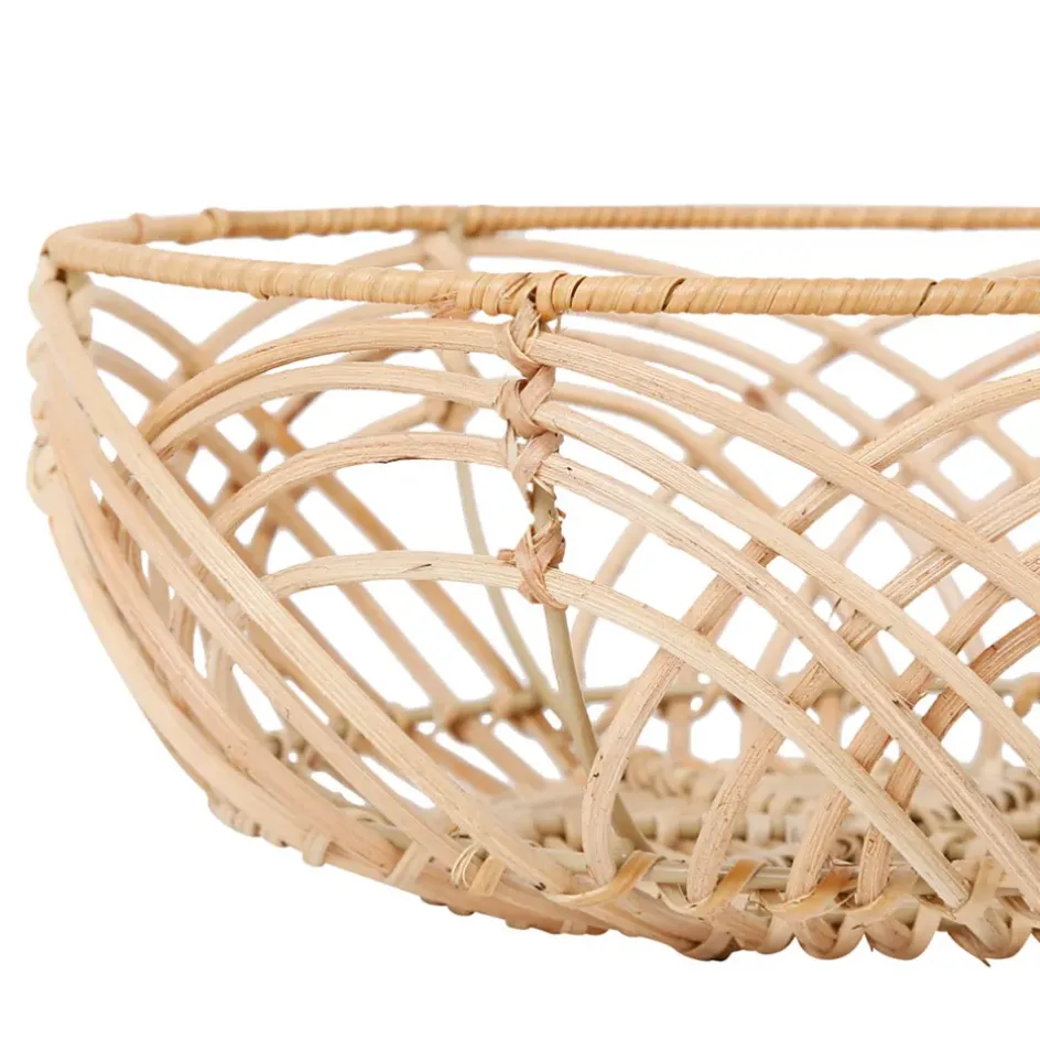 Fabrique de Styles Paniers Et Corbeilles>Corbeille (lot de 2 ) element en rotin Naturel