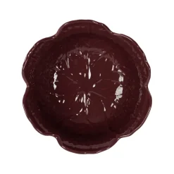 Fabrique de Styles Bols Et Coupelles>Coupelle chou en grès d15cm - Chou Aubergine