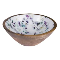 Fabrique de Styles Bols Et Coupelles>Coupelle en bois d18cm - Garden Multicolore