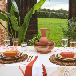 Fabrique de Styles Bols Et Coupelles>Coupelle piment en grès 18x8.5cm Curry