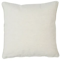 Fabrique de Styles Coussins Et Housses>Coussin carré p'tite fleur 40x40cm en coton Naturel
