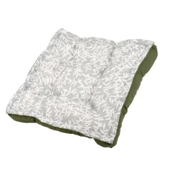 Fabrique de Styles Textiles Outdoor|Jardin>Coussin de sol en coton 50x50cm - Cueillette Vert