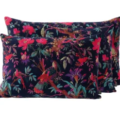 Fabrique de Styles Coussins Et Housses>Coussin en coton 40x60cm - Birdy Encre