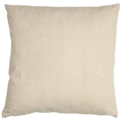 Fabrique de Styles Coussins Et Housses>Coussin en coton et lin naturel et jaune pale 45x45cm - A la ferme Naturel,Jaune