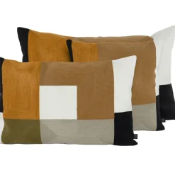 Fabrique de Styles Coussins Et Housses>Coussin en coton 45x45cm - Tamba Gold
