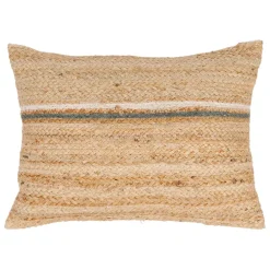 Fabrique de Styles Coussins Et Housses>Coussin en jute 50x38cm - Sumatra Sauge