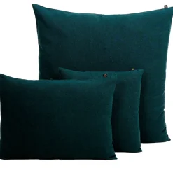 Fabrique de Styles Coussins Et Housses>Coussin en lin et coton 45x45cm - Figari Bleu de prusse