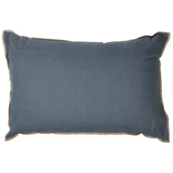 Fabrique de Styles Coussins Et Housses>Coussin en lin 60x40cm - Chennai Turquin