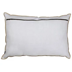 Fabrique de Styles Coussins Et Housses>Coussin en lin 40x60cm - Calvi Blanc