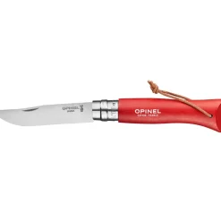 Fabrique de Styles Couverts>Couteau n°8 vri baroudeur - opinel Rouge