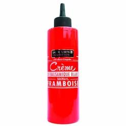 Fabrique de Styles Huiles Et Vinaigres>Crème de balsamique blanc saveur framboise 20cl