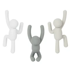 Fabrique de Styles Patères>Crochet mural bonhomme multicolor buddy Multicolore