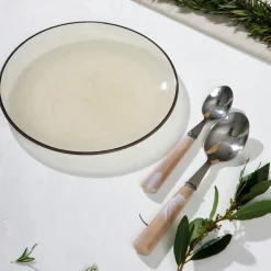 Fabrique de Styles Couverts>Cuillère à café en inox - Arbella Beige