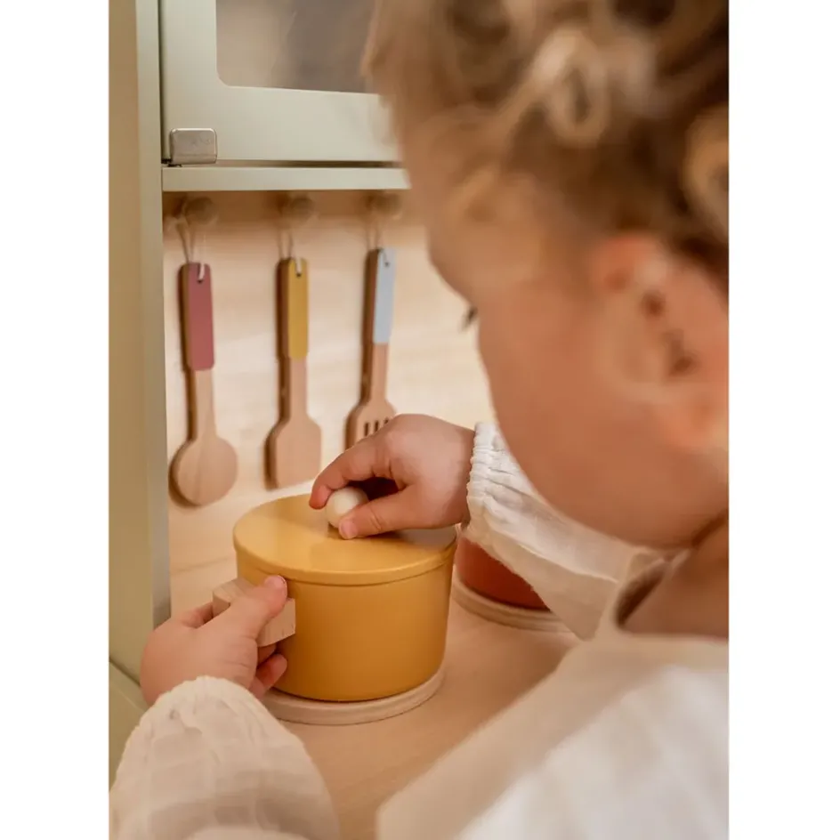 Fabrique de Styles Jouets>Cuisine pour enfant en bois Vert d'eau