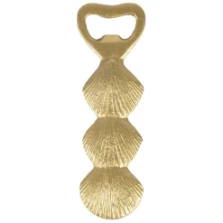 Fabrique de Styles Ustensibles De Cuisine>Décapsuleur en fer - Coquillage Doré