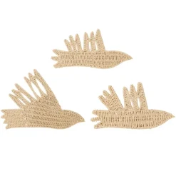 Fabrique de Styles Déco À Suspendre Et Adhésive>Déco murale oiseau en corde - Magic blue Naturel