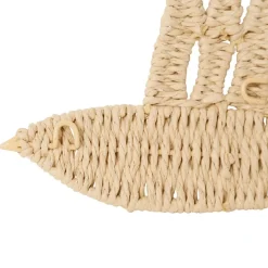 Fabrique de Styles Déco À Suspendre Et Adhésive>Déco murale oiseau en corde - Magic blue Naturel