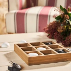 Fabrique de Styles Petits Objets Déco>Déco tic tac toe poule et œuf noir et blanc - Campagne Noir, Blanc