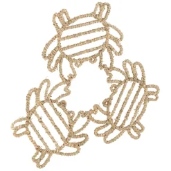 Fabrique de Styles Petits Objets Déco>Déco trio de crabes en jonc de mer - borneo Naturel