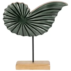 Fabrique de Styles Petits Objets Déco>Décoration en manguier et fer émeraude - Amarres Emeraude