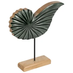 Fabrique de Styles Petits Objets Déco>Décoration en manguier et fer émeraude - Amarres Emeraude