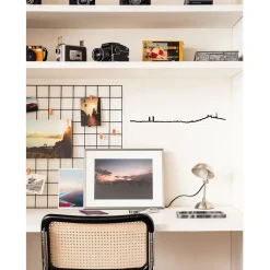 Fabrique de Styles Déco À Suspendre Et Adhésive>Décoration murale ligne lyon 50cm Noir