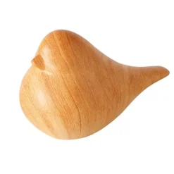Fabrique de Styles Petits Objets Déco>Décoration oiseau en bois - Wilhelmy Naturel