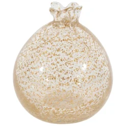 Fabrique de Styles Petits Objets Déco>Deco grenade en verre - Grenadier Doré