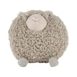 Fabrique de Styles Doudous Et Peluches>Deco mouton shaggy h20cm Gris