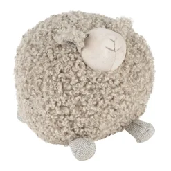 Fabrique de Styles Doudous Et Peluches>Deco mouton shaggy h20cm Gris