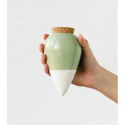 Fabrique de Styles Accessoires>Diffuseur d'eau en argile 25cl - Olla Vert