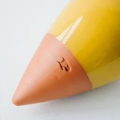 Fabrique de Styles Accessoires>Diffuseur d'eau en argile moutarde 25cl - Olla Jaune