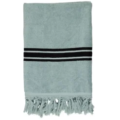 Fabrique de Styles Draps De Plage Et Foutas>Drap de plage en coton uni 90x180cm - Tuitti Jade