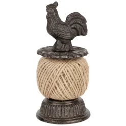 Fabrique de Styles Ustensibles De Cuisine>Dévidoir à ficelle en fonte - Basse-Cour Brun