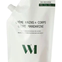 Fabrique de Styles Soins Des Mains Et Des Pieds>Eco recharge crème mains & corps cèdre mandarine 500ml