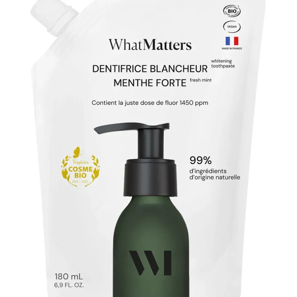 Fabrique de Styles Soins Du Visage>Eco-recharge dentifrice 180ml Blanc