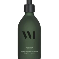 Fabrique de Styles Savon Liquide>Eco-recharge gel douche écorce d'orange et poivre noir 500ml Blanc