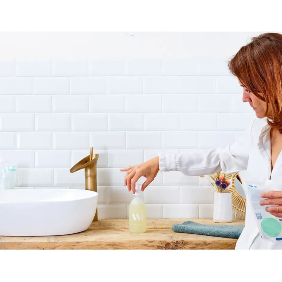 Fabrique de Styles Savon Liquide>Eco-recharge gel lavant mains 580ml Blanc