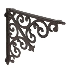 Fabrique de Styles Étagères Murales>Equerre en fonte 24X24cm Naturel