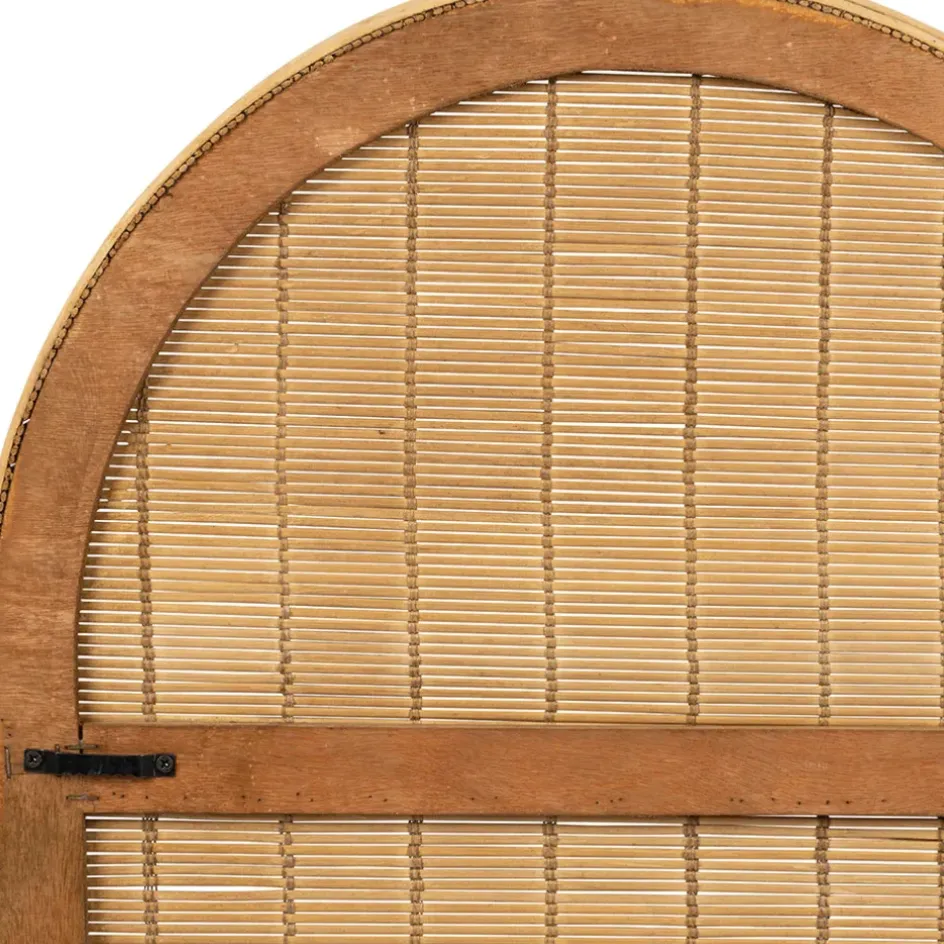 Fabrique de Styles Étagères Murales>Etagere murale 3 niveaux en bambou h80cm - Plaka Naturel