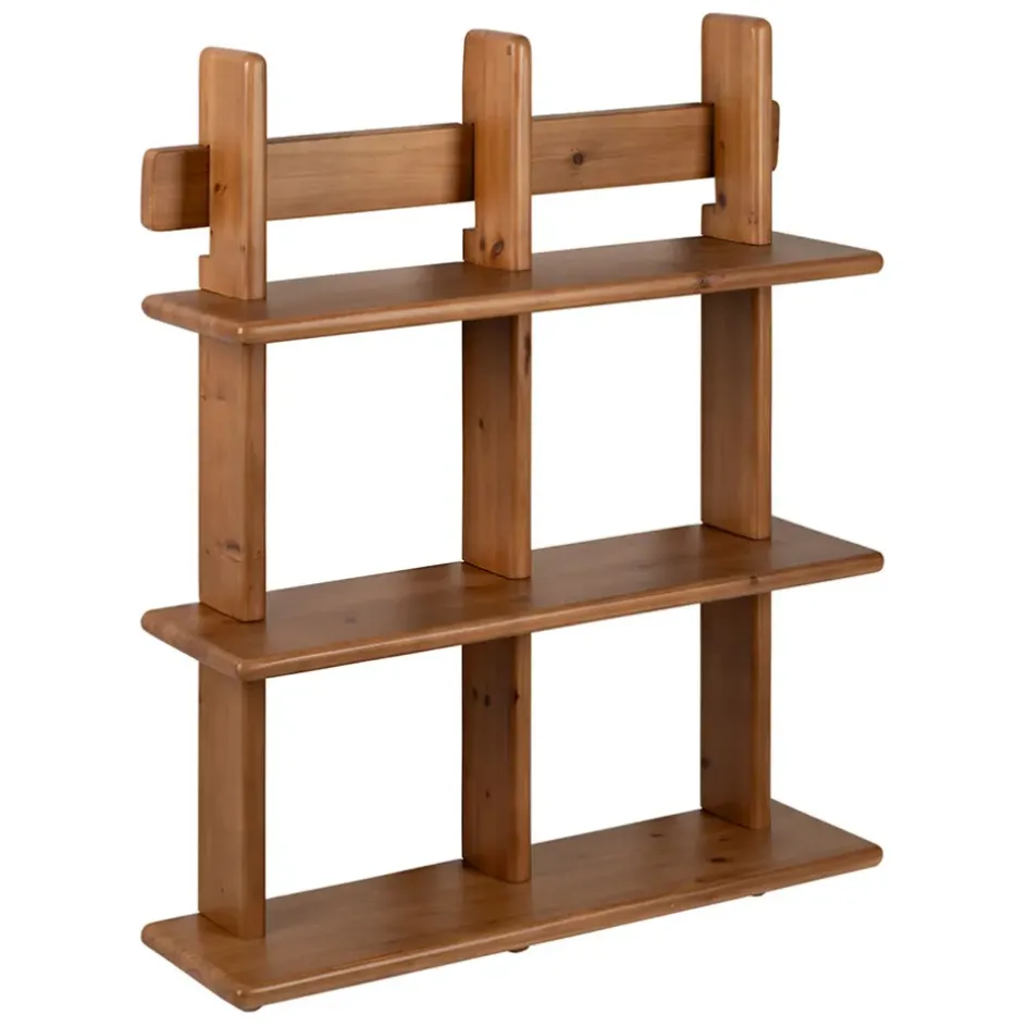 Fabrique de Styles Étagères Murales>Etagère murale 3 niveaux en sapin H78cm - Tradition Naturel