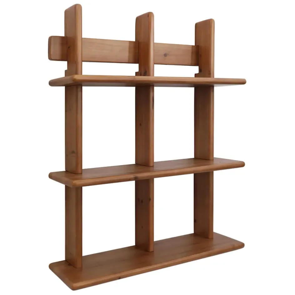 Fabrique de Styles Étagères Murales>Etagère murale 3 niveaux en sapin H78cm - Tradition Naturel