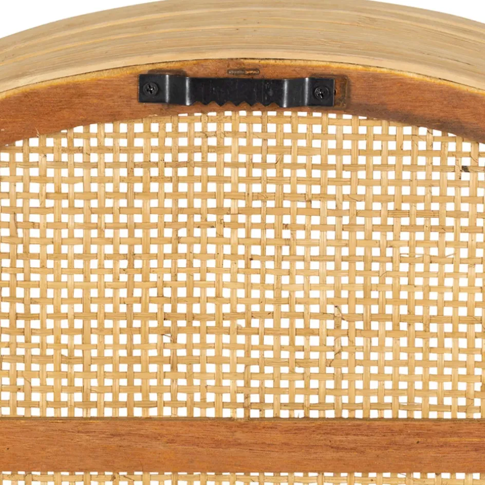 Fabrique de Styles Étagères Murales>Etagère murale 3 niveaux en rotin H91cm - Essencia Naturel