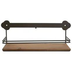 Fabrique de Styles Étagères Murales>Etagère murale en fer brun - Maison De Famille Brun, naturel