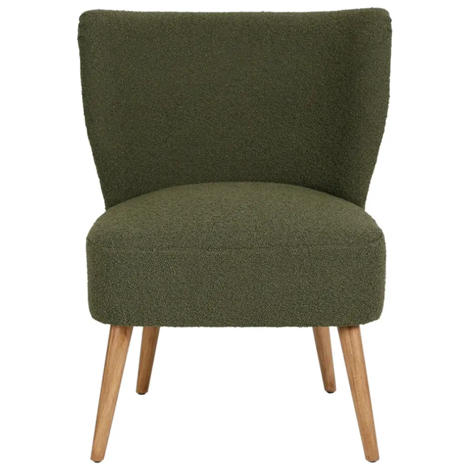 Fabrique de Styles Fauteuils>Fauteuil bouclette - Eleonor Vert