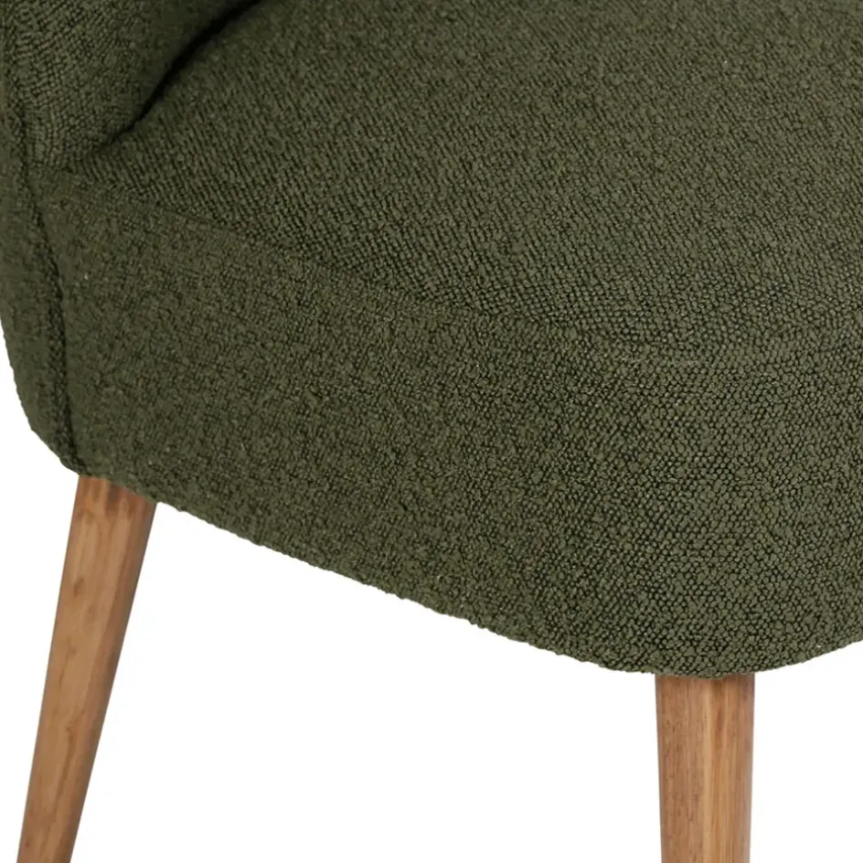 Fabrique de Styles Fauteuils>Fauteuil bouclette - Eleonor Vert