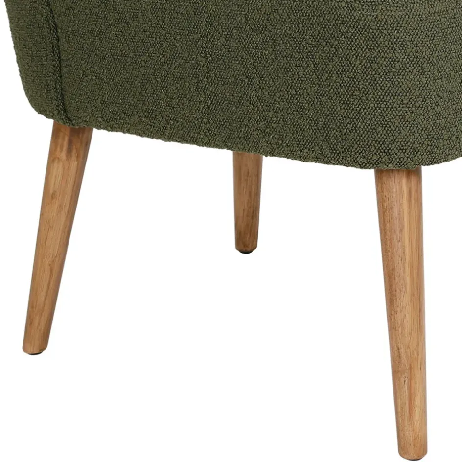 Fabrique de Styles Fauteuils>Fauteuil bouclette - Eleonor Vert
