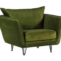 Fabrique de Styles Fauteuils>Fauteuil club tissu - Harry Kaki