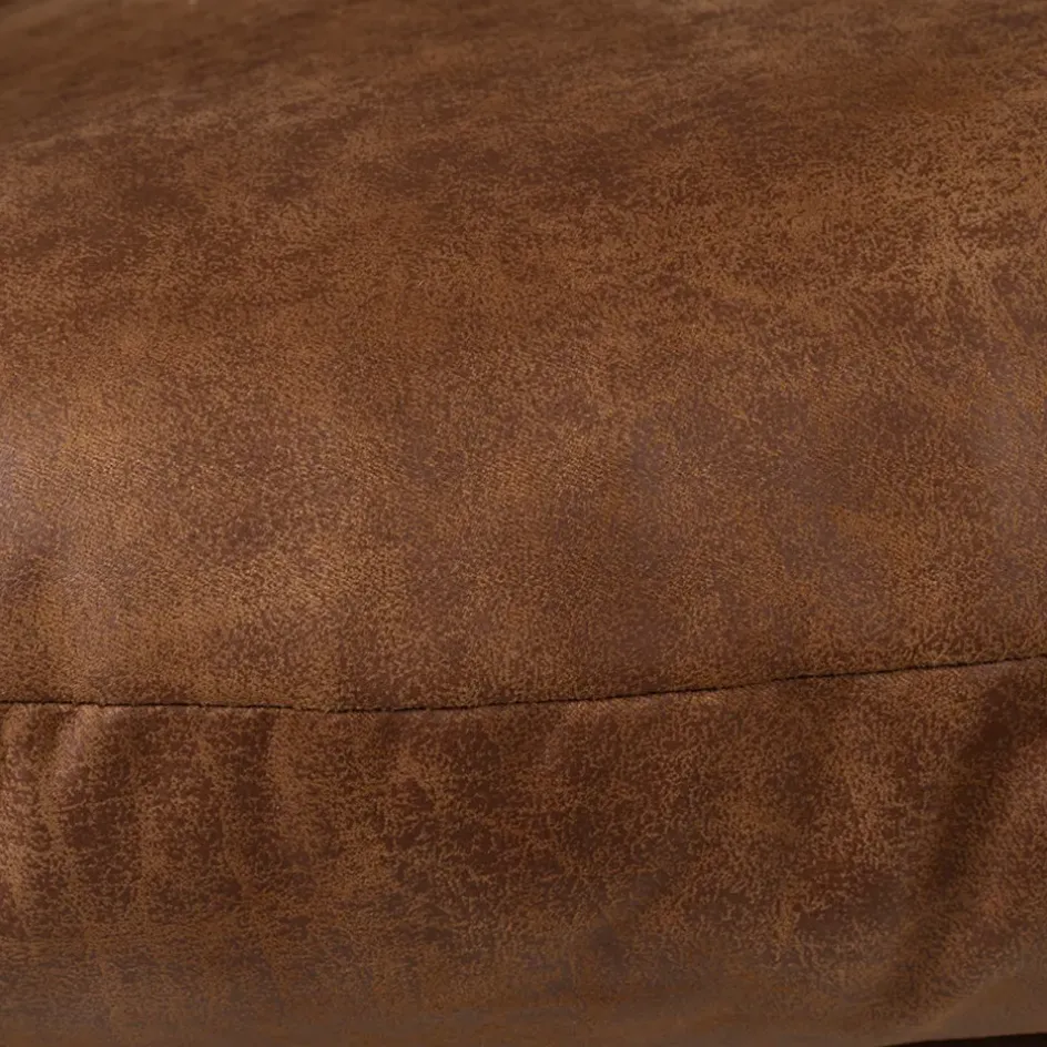 Fabrique de Styles Fauteuils>Fauteuil en simili-cuir et fer noir - Torsten Brun