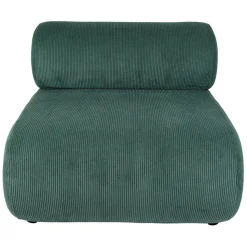 Fabrique de Styles Fauteuils>Fauteuil en velours côtelé - Chelsea Vert